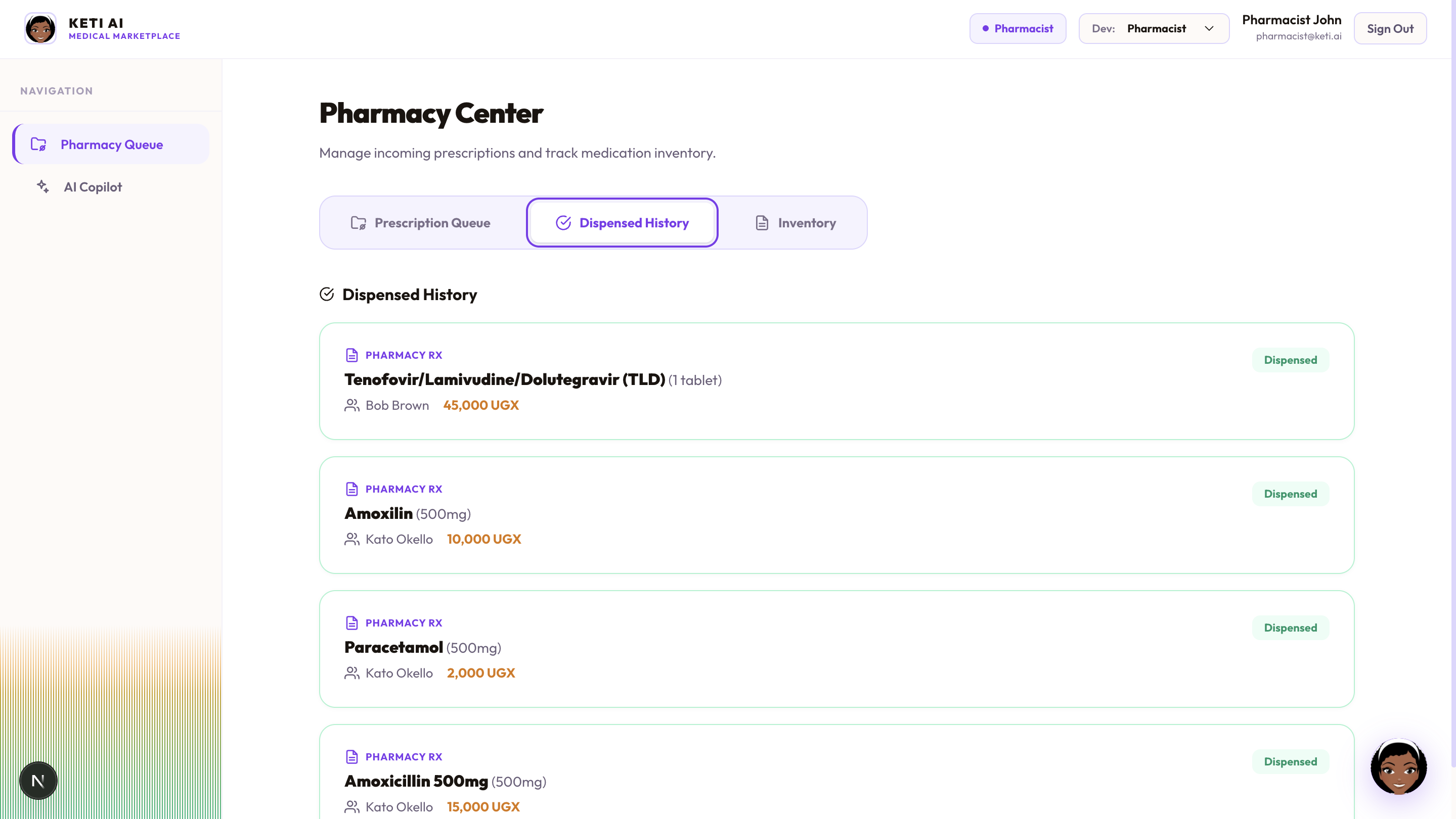 Diagnostic & Pharmacy Routing
